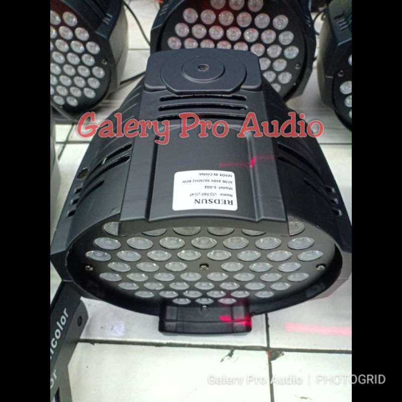 Parled Redsun 54x3w RGBW 4in1 lampu lighting panggung professional