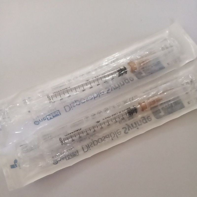 Suntikan 1ml, Spuit, Syringe, Spetan kucing