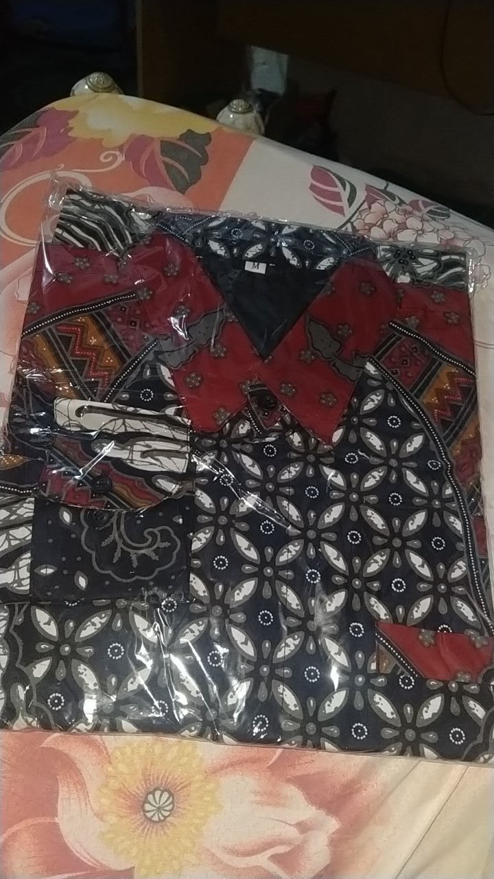 Kanaya Jayasura Batik Lengan Panjang Full Furing Katun Halus Sragenan Hq Size M-xxl Batik Solo