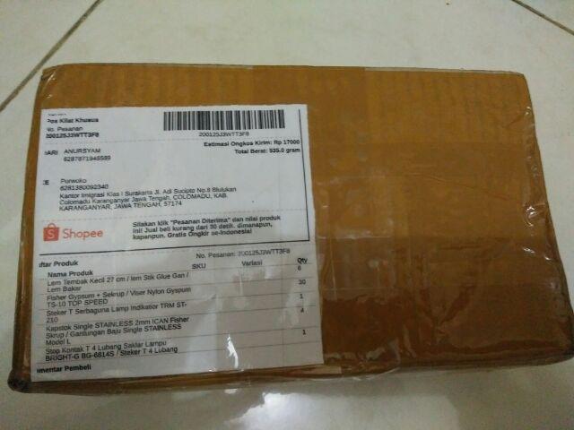 Fisher Gypsum + Sekrup / Viser Nylon Gyspum Ts-10 Top Speed