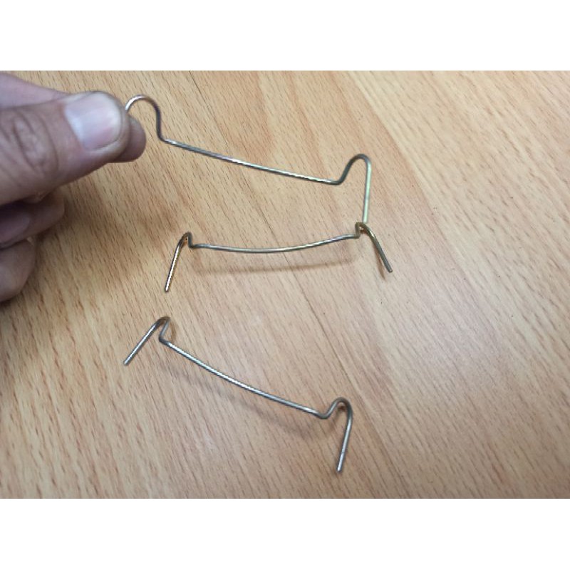 besi penjepit claim reflektor lampu depan vespa super sprint