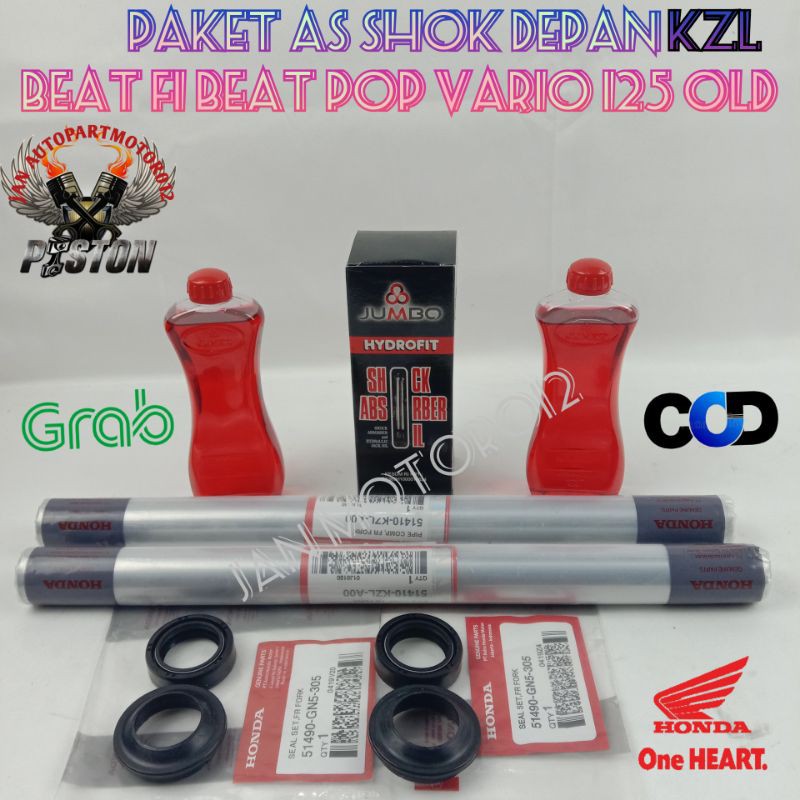 paket as shock depan beat fi Scoopy fi spacy VARiO 125 old Vario 150 vario 110 led KZL