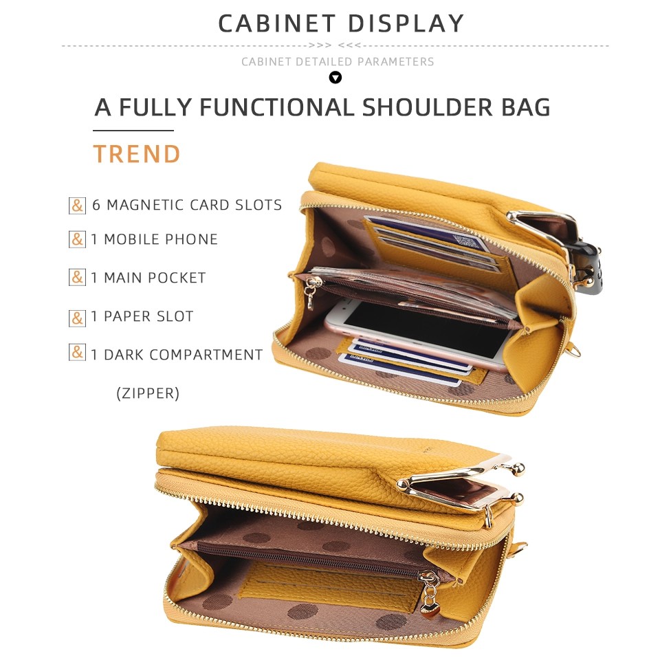 [ Clearance Sale! ] Tas Hp Wanita MINI Baellerry Import Selempang Wanita Bahan Kulit