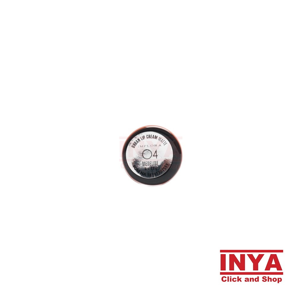 IMPLORA URBAN LIP CREAM MATTE 04 MEDELINE 2.9gr