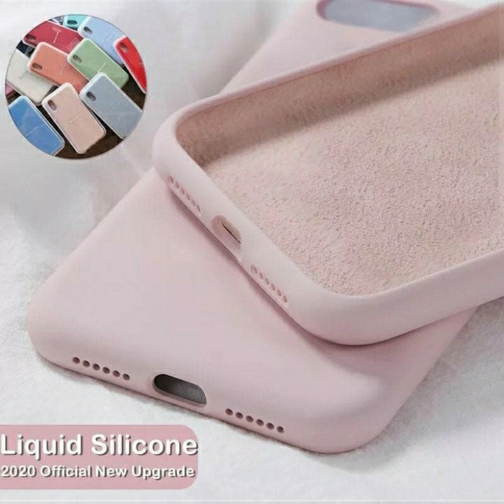 iPhone X XS / XR / XS MAX Premium Case Silicone Full Cover Back Soft Case Silikon Casing Anti Noda