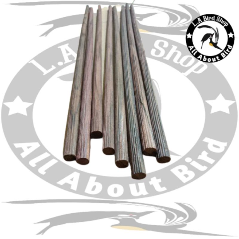 TANGKRINGAN LOVEBIRD KAYU SONOKELING SERUT ULIR