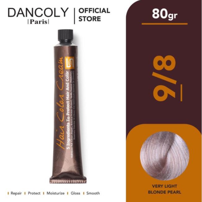 ☘️Yuri Kosmetik☘️ Dancoly Hair Color Cream / Cat Rambut 80gr (2)