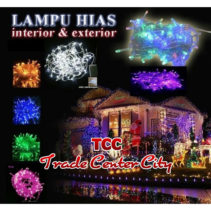 Tumblr Lampu LED Tumblr 100 Lampu LED Panjang 10 Meter Lampu Dekorasi