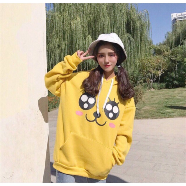 HOODIE CUTIE FACE SIZE M - XXXL