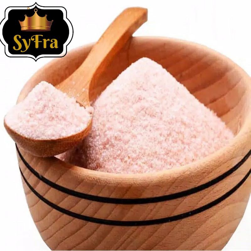 Garam Himalaya 1 kg Natural Pink Himalayan Salt Fine Halus 1 kg 1000 gram