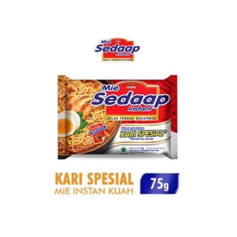 

Sedaap Mie Instant Kari Spesial 75 g