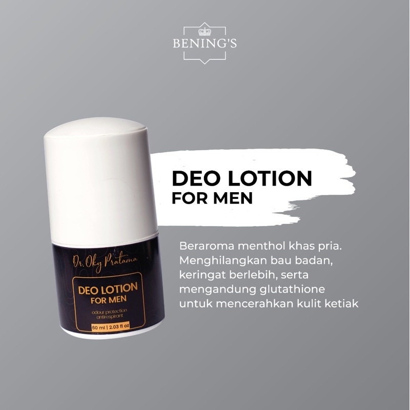 Bening's Deo Lotion For Man