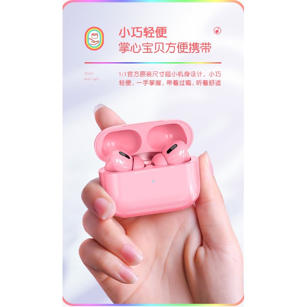 Headset Earphone Macaron Wireless Bluetooth