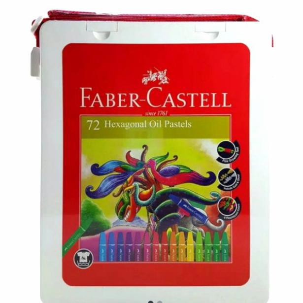 

(PERALATAN MENGGAMBAR) CRAYON FABER CASTELL 72 WARNA COD