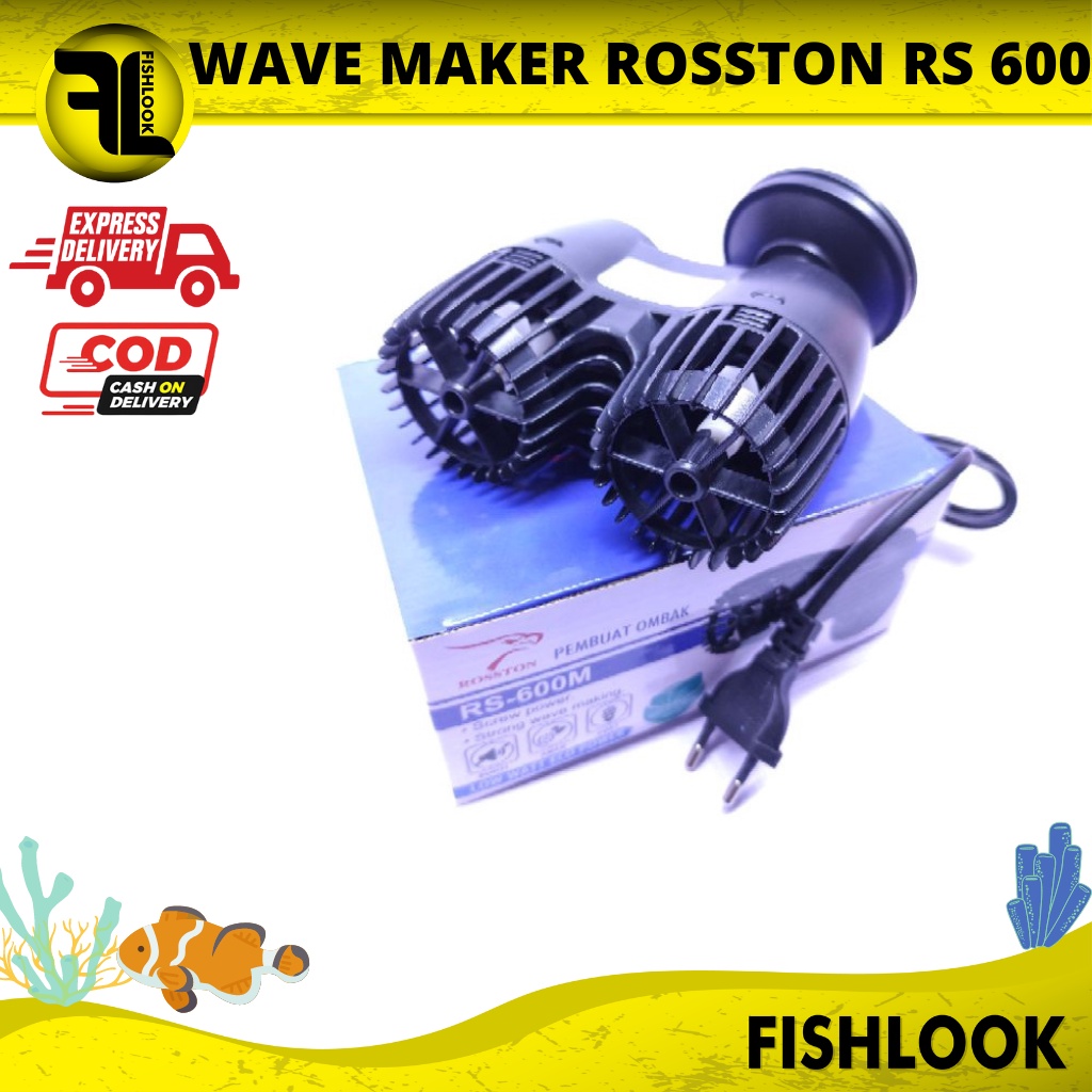 Rosston Wave Maker RS-600 M Pembuat Ombak Arus Gelombang RS600 Kolam