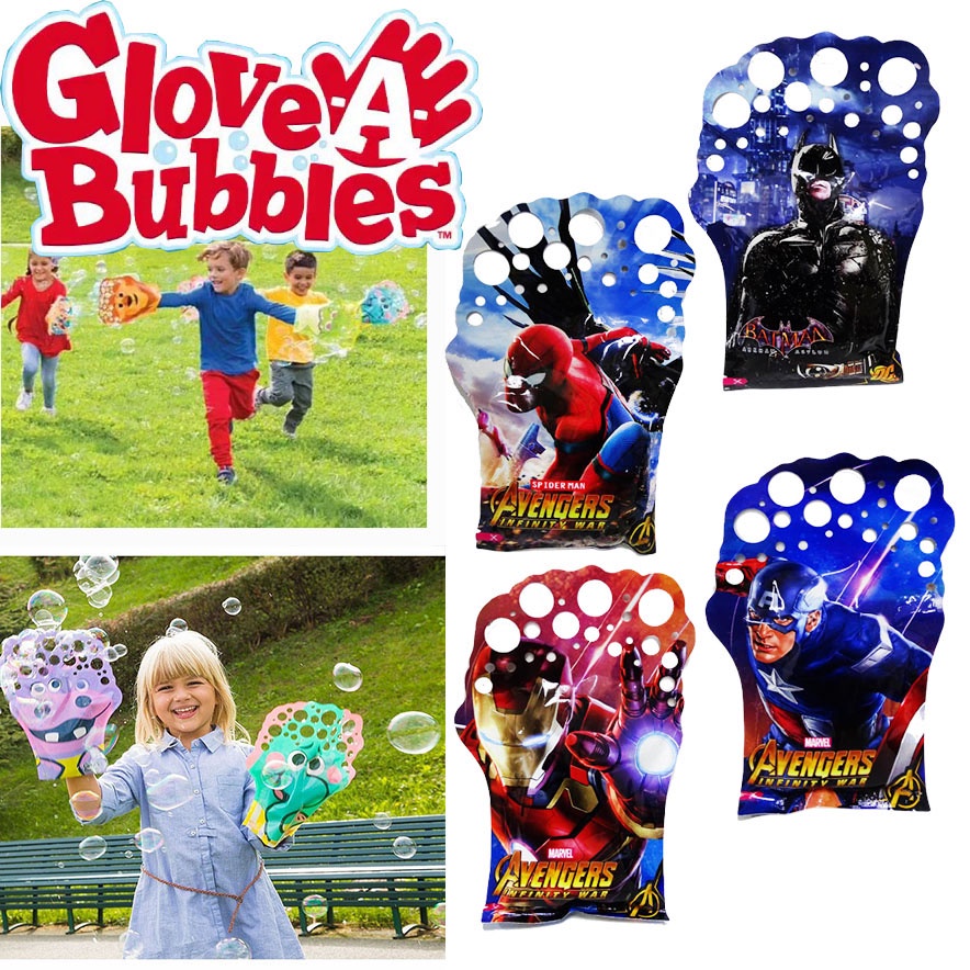 BUY 1 GET 1 !!! Mainan Anak Bubble Glove/Mainan Balon Sabun Sarung Tangan