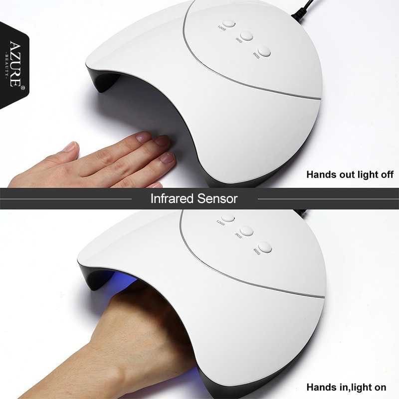 Pengering Kuku Portable UV Nail Dryer 36W UV Lamp Nail Pengering Kutek best seller