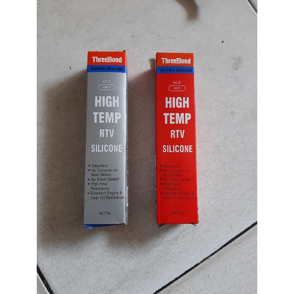

lem paking lem selang radiator ThreeBon super sealer HIGH TEM rtv SILICONE 75 g