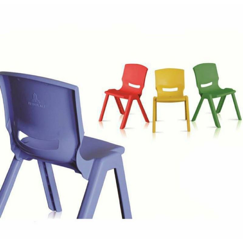 BANGKU SENDER / KURSI PLASTIK ANAK / KURSI ANAK PLASTIK SANDARAN OK 305 / OK-305 /KURSI TK PLAYGROUP