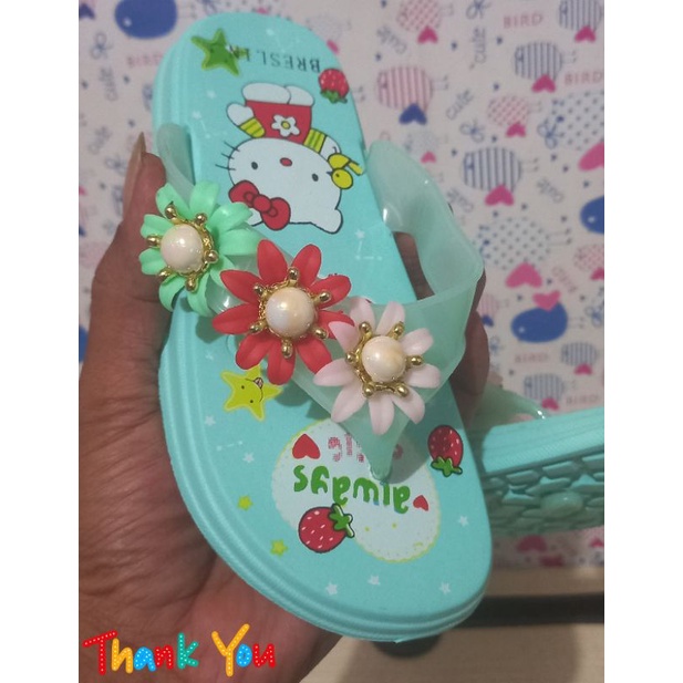 sandal jepit anak perempuan karakter