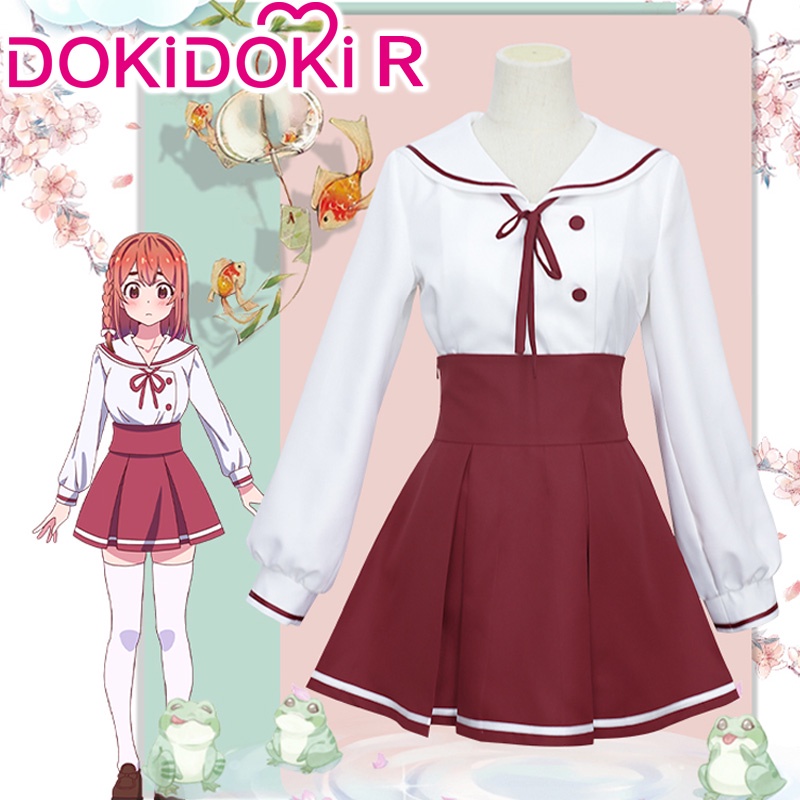 Dokidoki-r roupa de cosplay fofa para namorada, mizuhara chizuru/sakurasawa samsung/nanami mami, tra