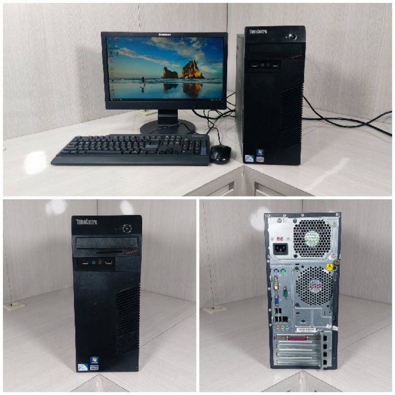 Paketan Pc Lenovo Tower M71eIntel G620 Ram 4gb Ddr3 Hdd 500gb