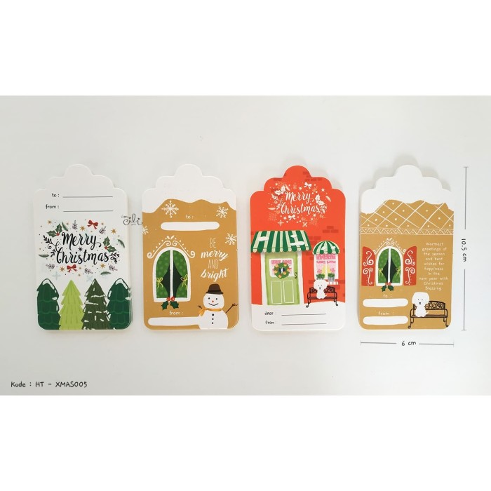 

★Best Seller★ (HTXMAS05) tag ucapan iamcili untuk natal / merry christmas TERLARIS