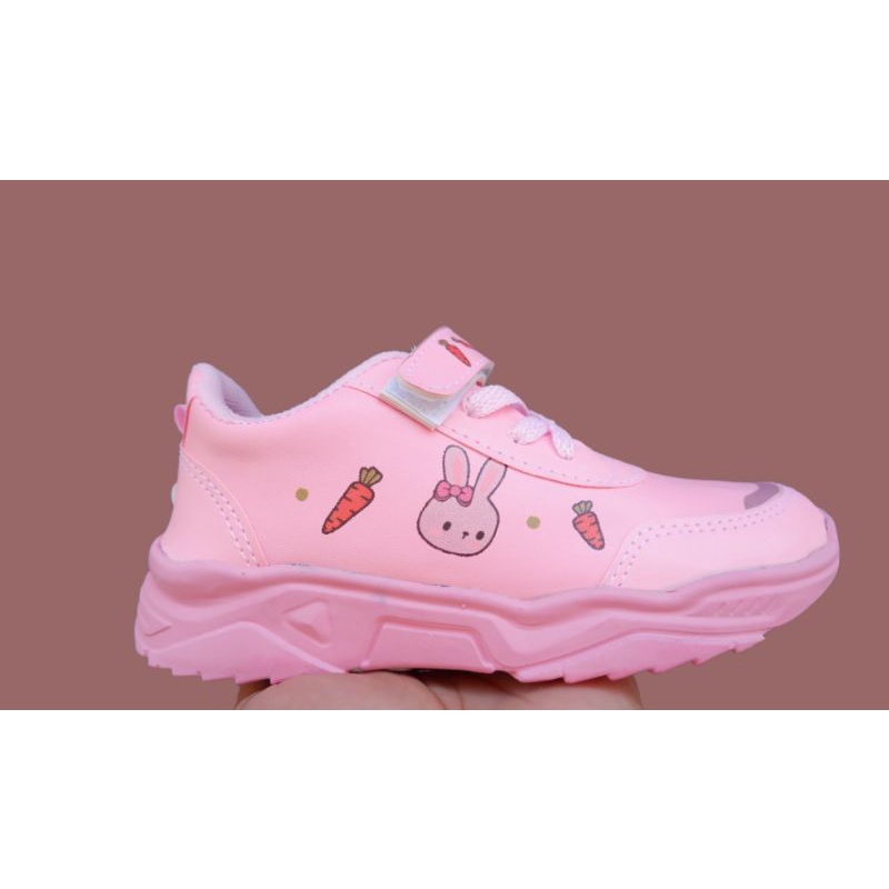 sepatu SNEAKER ANAK perempuan motif kelinci