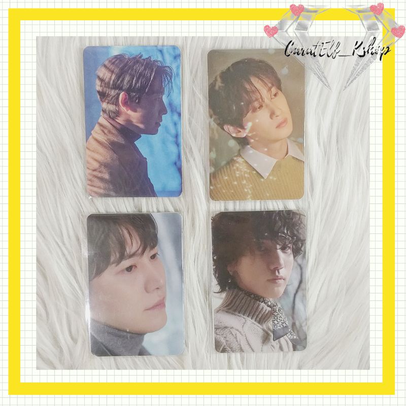 PHOTOCARD DONGHAE KYUHYUN YESUNG EUNHYUK SUPER JUNIOR THE ROAD : WINTER FOR SPRING PC BENEFIT