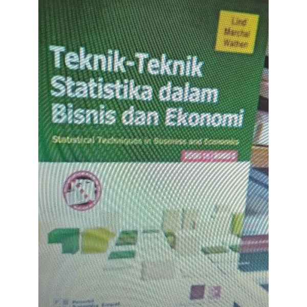 

teknik teknik statistika dalam bisnis dan ekonomi buku 2 edisi 15 by lind