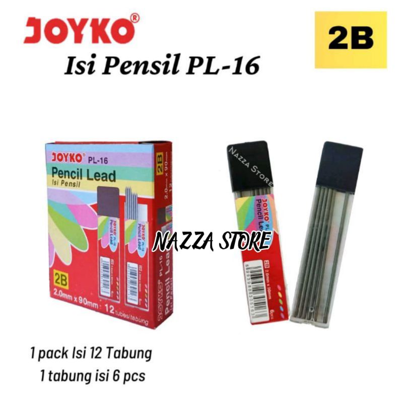 

JOYKO Isi Pensil Besar PL-16 dan PL-11 2B
