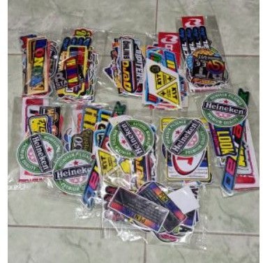 

sticker printing stiker cutting cuci gudang 1plastik isi 12pcs