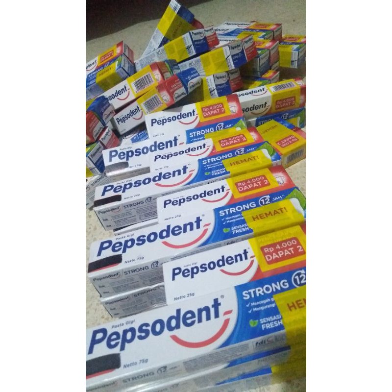 Pepsodent 75gr + 25gr