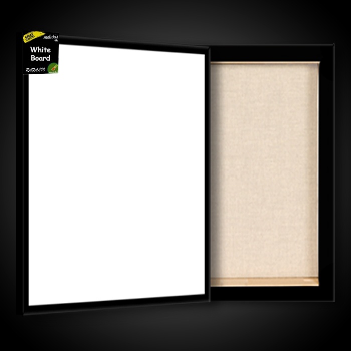 

White Board Melamin Papan Tulis Putih By Ravalio 30x80 cm