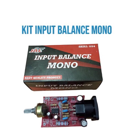 KIT INPUT BALANCE MONO - KIT BALANCE