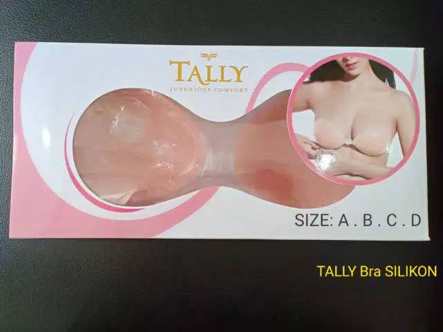 TALLY Bra SILIKON INVISIBLE Bra SILIKON Tali transparan