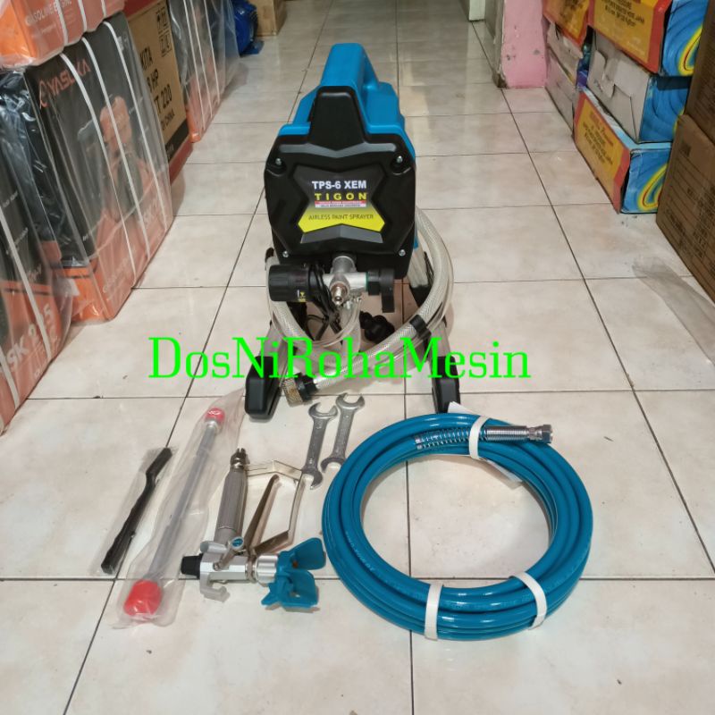 Jual Airless Paint Sprayer Tigon Tps Xem Mesin Semprot Cat Tembok