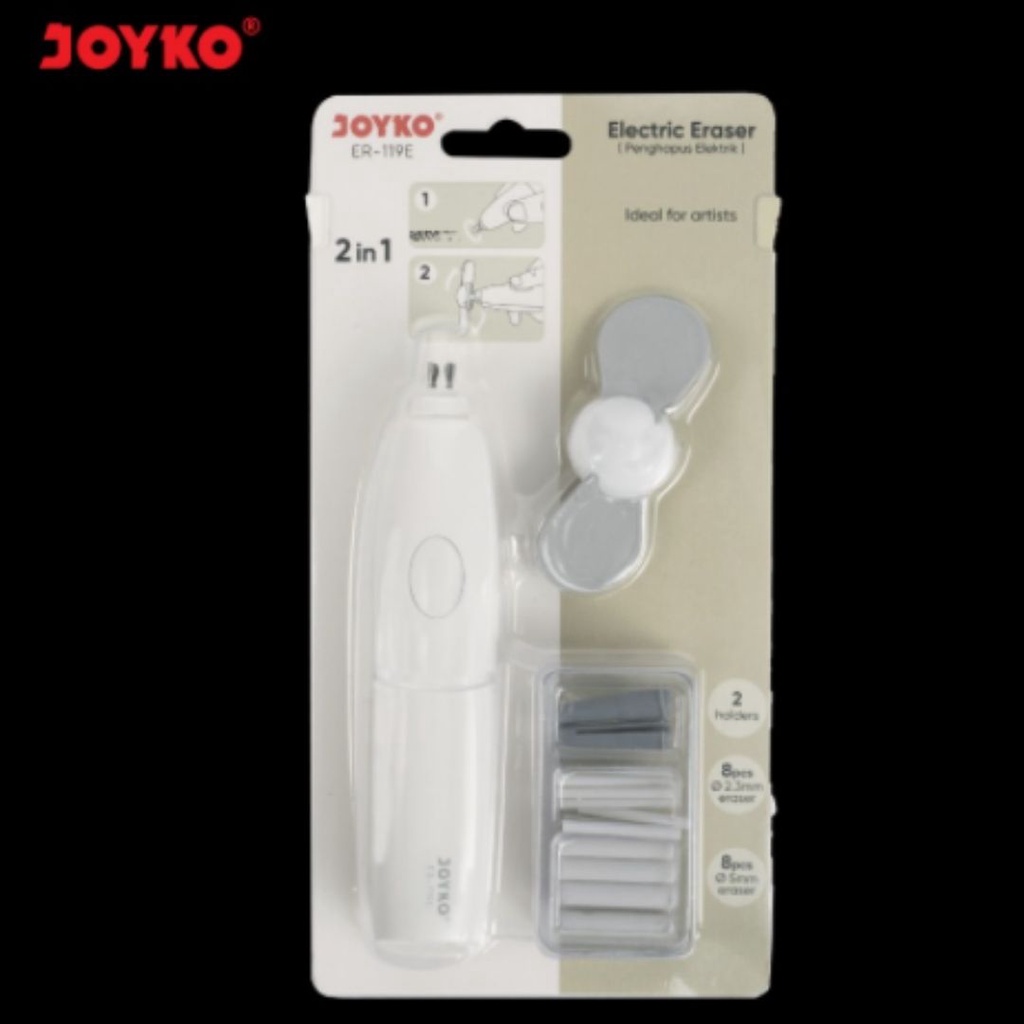 

Penghapus Elektrik / Electric Eraser Joyko 2 in 1
