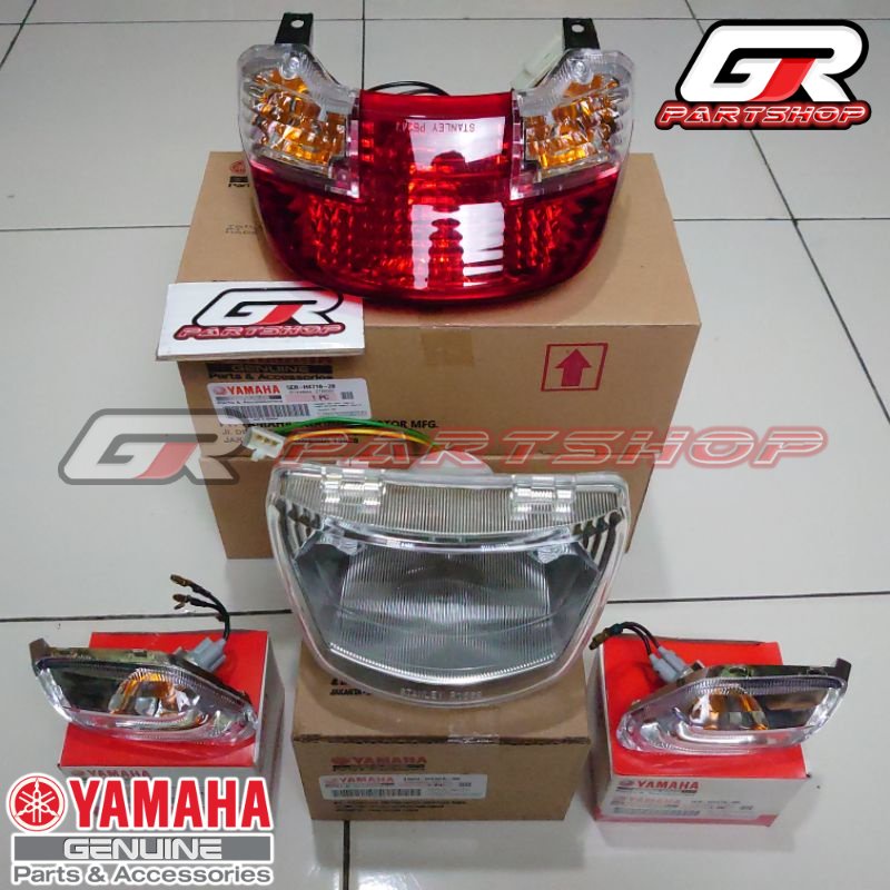 lampu set f1zr vega old ori ygp fizr fiz f1z r reflektor depan sen stoplamp stop lamp fullset fiting bohlamp original yamaha