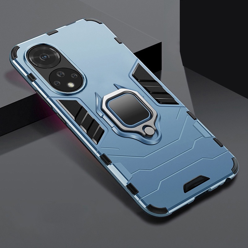 Casing Armor Shockproof + Stand Holder Magnetik Untuk Huawei Nova 9 Pro / 9