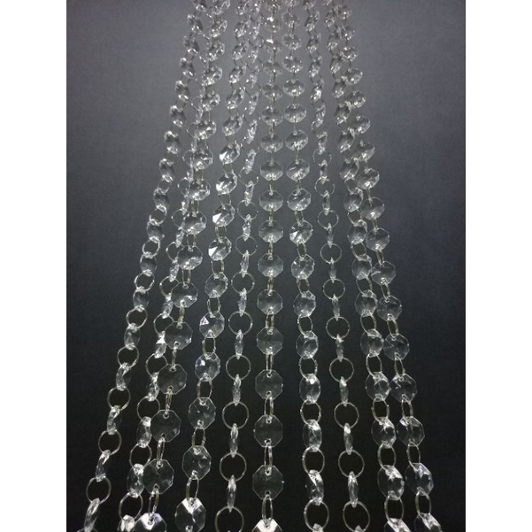 TIRAI RONCEAN KRISTAL AKRILIK HARGA PER 1METER