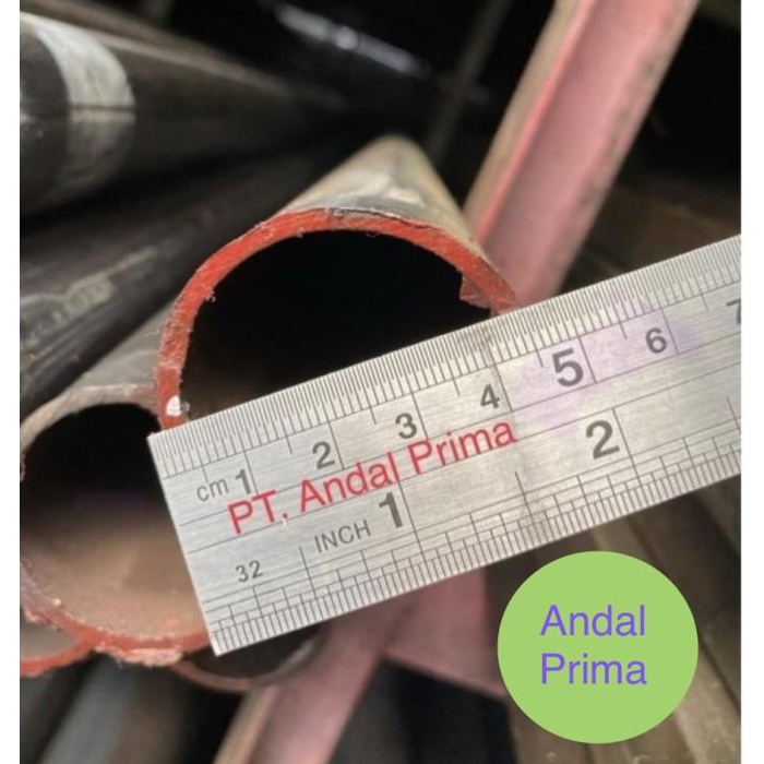 Besi | Pipa Besi 1 1/2 Inch - Pipa Hitam 1 1/2"