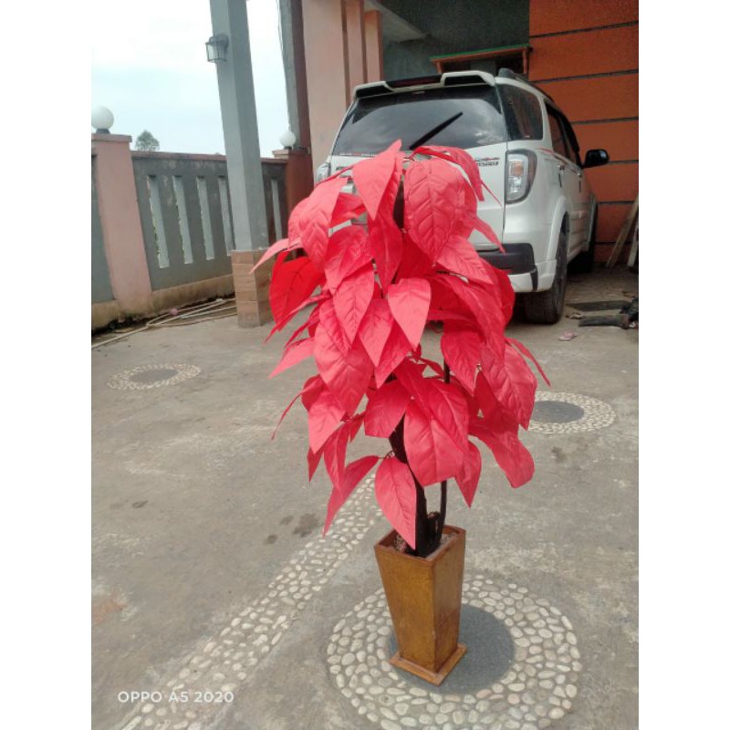 bunga hias/bunga sudut ruangan/bunga artificial