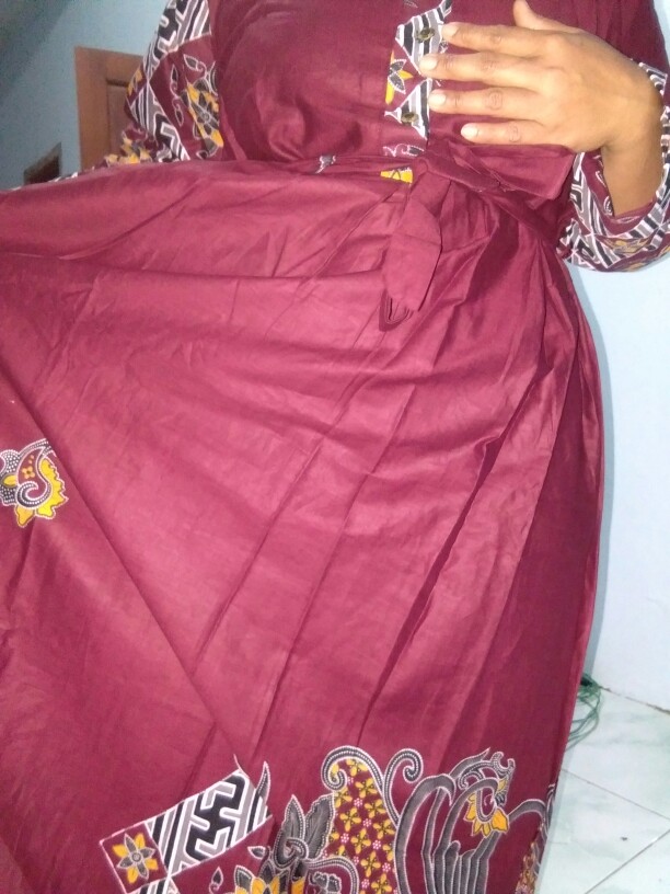 Batik Couple Gamis Kemeja Original