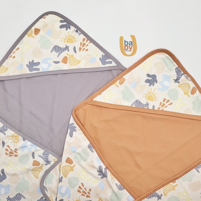 HOODIE BLANKET YOBO BY BABYU | SELIMUT TOPI BAYI