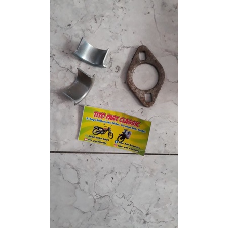 klem knalpot cb 100,cb 125 ,gl 100