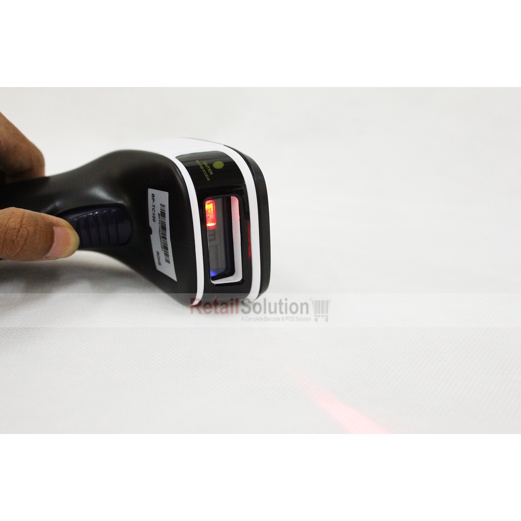 Barcode Scanner 1D Bluetooth Auto Sense CCD - Blueprint TC100 / TC-100