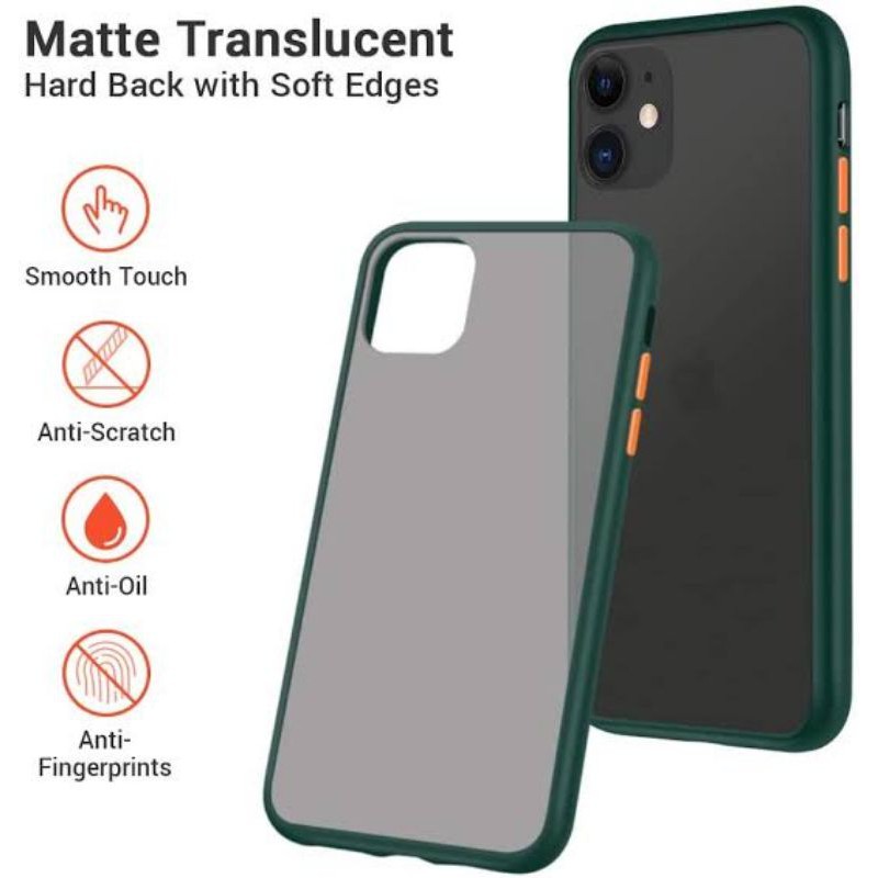 Fashion case realme c11 c12 c15 AERO CASE MATTE