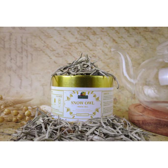 

[[BISA COD]] Mary & Rich's - Snow Owl - White Tea - Teh Putih - 10Grams MURAH Kode 1430