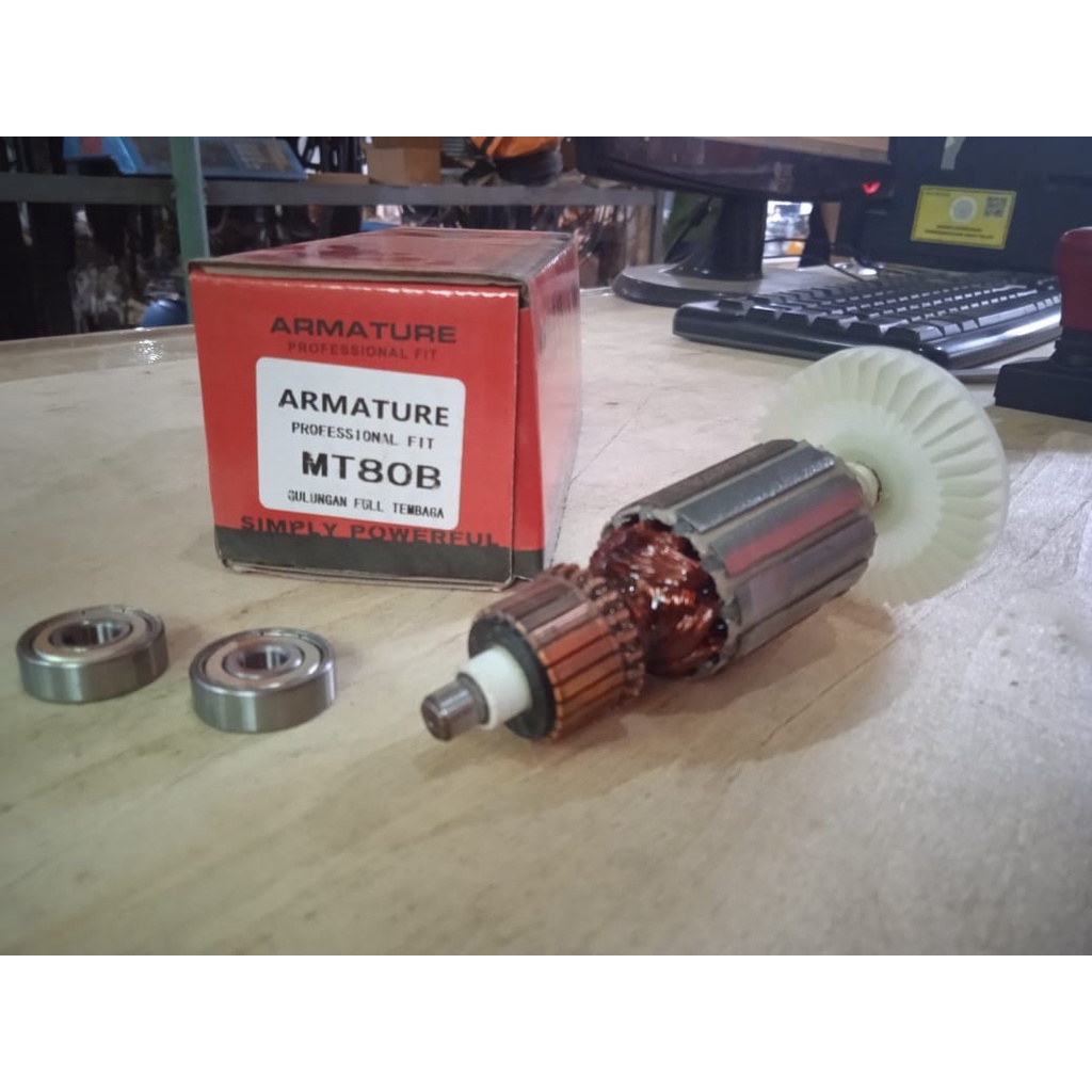 ARMATURE BOR 13 MM MT 80 B, ANGKER BOR 13mm